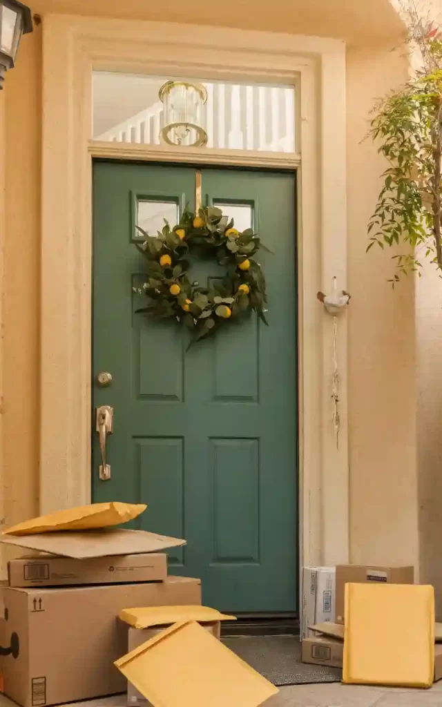 courier doorstep pickup