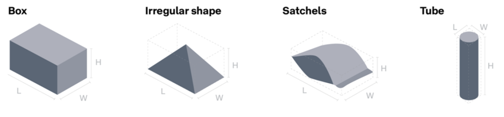Measure Parcel for Courier