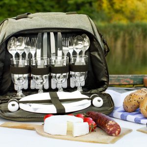 Picnic bag prepared for fast courier service for a practical Mother’s Day gift