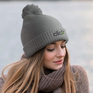 Warm beanie sent with fast courier service for a cozy Mother’s Day delivery