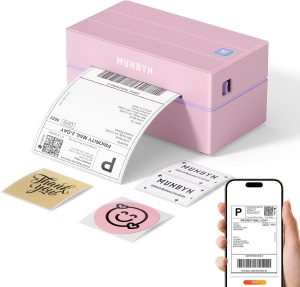 munbyn shipping label printer