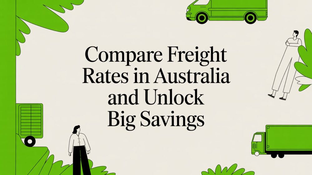 Compare Freight Rates for Fast Parcel Delivery in Australia