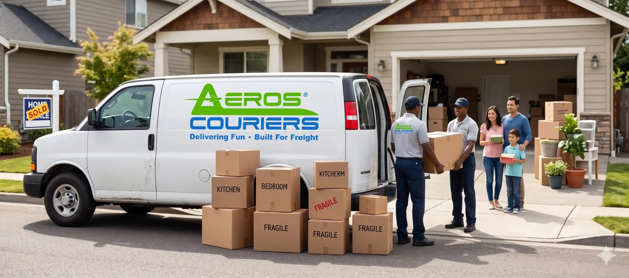 Cheapest way to move house - Aeros Couriers