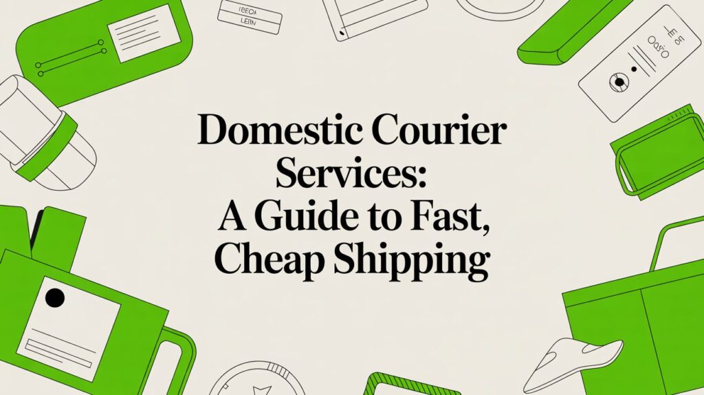 Domestic Courier Services: A Guide to Fast, Cheap Shipping