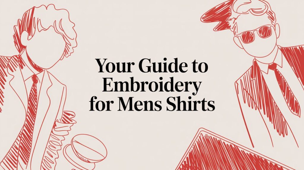 Your Guide to Embroidery for Mens Shirts