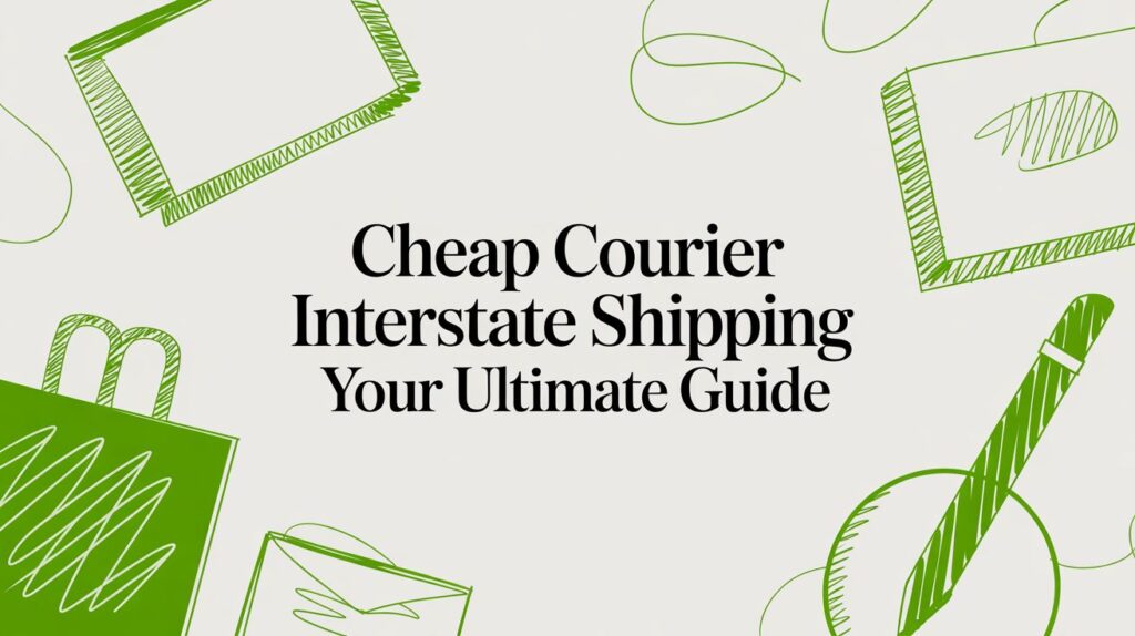 Cheap Courier Interstate Shipping Your Ultimate Guide