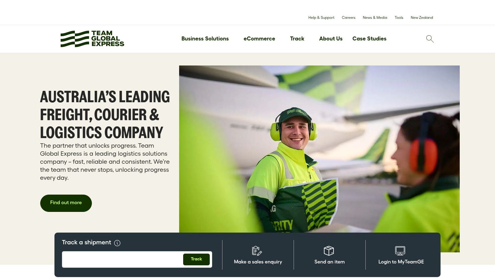 Team Global Express (formerly Toll Global Express)