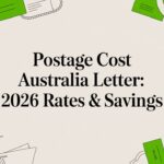 Postage cost australia letter: 2026 Rates & Savings