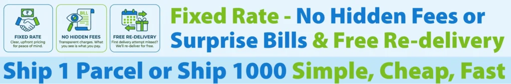 Fixed Rate Courier with no hidden fees and lowest rates Australia Wide