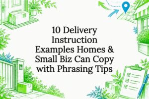 Delivery instruction examples title card