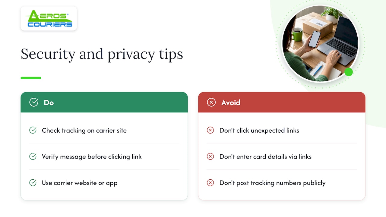 Security and privacy: what tracking reveals and safe practices — overview diagram