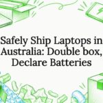 Safely Ship Laptops in Australia: Double box, Declare Batteries