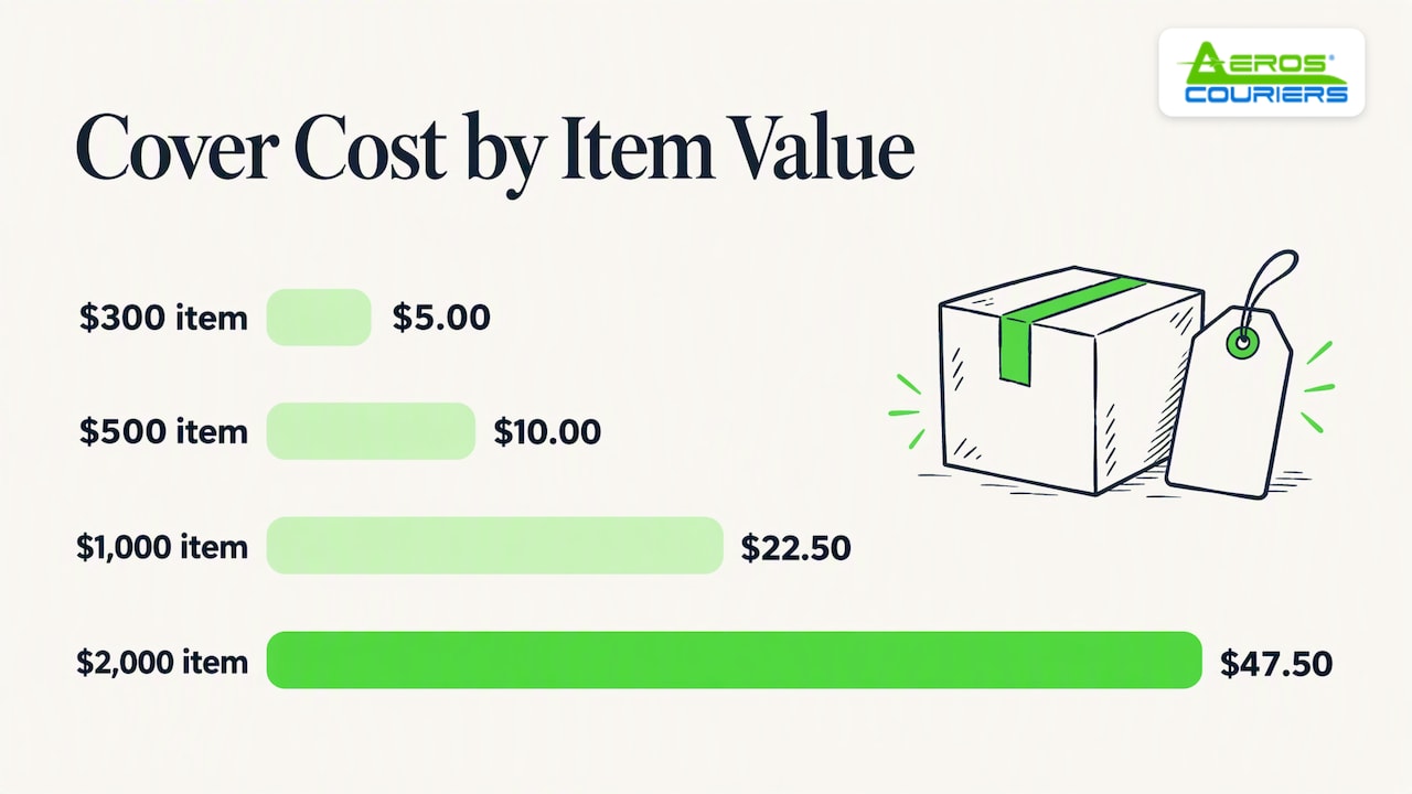 Per-$100 pricing on parcels — overview diagram
