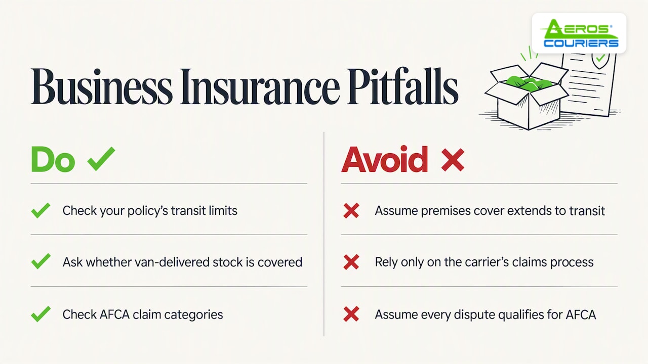 Where small businesses get caught out — overview diagram
